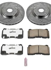 Power Stop Z26 Street Warrior Brake Kit Front Subaru Impreza 2005-2014                                     - K131-26 - Image 2
