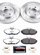 Power Stop Z26 Street Warrior Brake Kit Rear Ford Thunderbird 2002-2005                                     - K1360-26 - Image 2