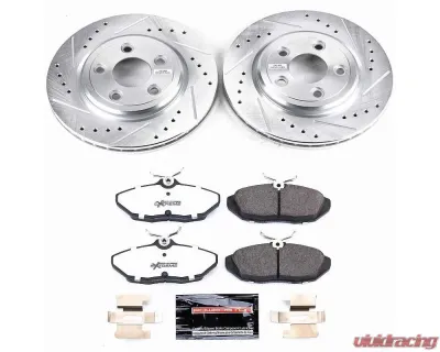 Power Stop Z26 Street Warrior Brake Kit Rear Ford Thunderbird 2002-2005 - K1360-26