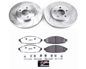 Power Stop Z26 Street Warrior Brake Kit Front Ford Crown Victoria 2003-2011