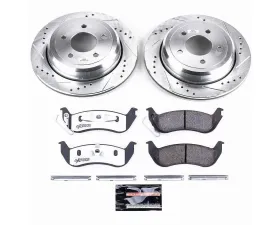 Power Stop Z26 Street Warrior Brake Kit Rear Ford Crown Victoria 2003-2011