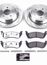 Power Stop Z26 Street Warrior Brake Kit Rear Ford Crown Victoria 2003-2011                                     - K1368-26 - Image 2