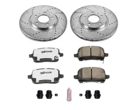 Power Stop Z26 Street Warrior Brake Kit Front Pontiac Solstice 2006-2009