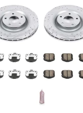 Power Stop Z26 Street Warrior Brake Kit Front Chevrolet Corvette 2006-2013                                     - K1444-26 - Image 2