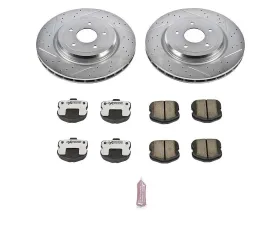 Power Stop Z26 Street Warrior Brake Kit Rear Chevrolet Corvette 2006-2013