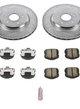 Power Stop Z26 Street Warrior Brake Kit Rear Chevrolet Corvette 2006-2013                                     - K1446-26 - Image 2