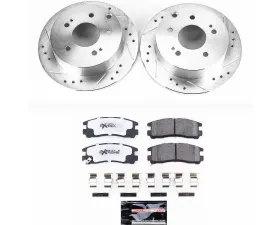 Power Stop Z26 Street Warrior Brake Kit Rear Mitsubishi Eclipse 2006-2012