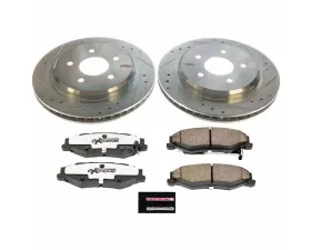 Power Stop Z26 Street Warrior Brake Kit Rear Cadillac XLR 2004-2009