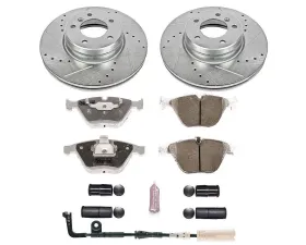 Power Stop Z26 Street Warrior Brake Kit Front BMW 525i 2004-2006