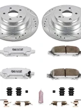 Power Stop Z26 Street Warrior Brake Kit Rear Subaru Legacy 2005-2009                                     - K219-26 - Image 2