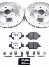 Power Stop Z26 Street Warrior Brake Kit Front Scion tC 2005-2010                                     - K2313-26 - Image 2