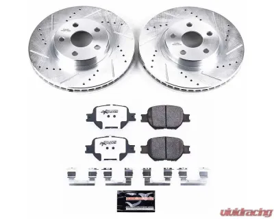 Power Stop Z26 Street Warrior Brake Kit Front Scion tC 2005-2010 - K2313-26