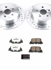 Power Stop Z26 Street Warrior Brake Kit Rear Scion tC 2005-2010                                     - K2319-26 - Image 2