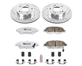 Power Stop Z26 Street Warrior Brake Kit Front Acura RSX 2002-2006