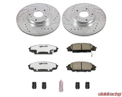Power Stop Z26 Street Warrior Brake Kit Front Acura RSX 2002-2006 - K2439-26