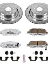 Power Stop Z26 Street Warrior Brake Kit Rear Infiniti G35 2007-2008                                     - K2986-26 - Image 2