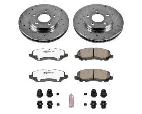 Power Stop Z26 Street Warrior Brake Kit Front Dodge Caliber 2007-2012
