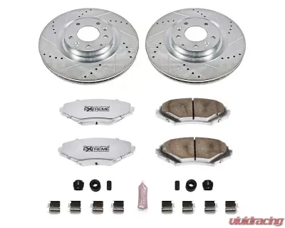 Power Stop Z26 Street Warrior Brake Kit Front Mazda RX-8 2004-2011 - K3026-26