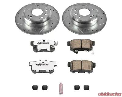 Power Stop Z26 Street Warrior Brake Kit Rear Acura Legend 1991-1995 - K3153-26