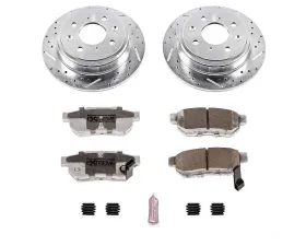 Power Stop Z26 Street Warrior Brake Kit Rear Acura Integra 1990-2001