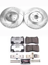 Power Stop Z26 Street Warrior Brake Kit Front Mitsubishi Lancer 2008-2015                                     - K4551-26 - Image 2