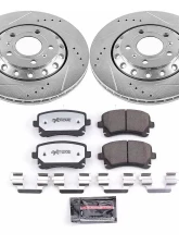 Power Stop Z26 Street Warrior Brake Kit Rear Audi A8 Quattro 2003-2010                                     - K4562-26 - Image 2