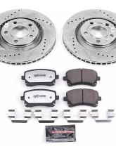 Power Stop Z26 Street Warrior Brake Kit Rear Audi S4 2004-2009                                     - K4564-26 - Image 2