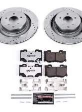 Power Stop Z26 Street Warrior Brake Kit Rear Infiniti G37 2008-2013                                     - K4732-26 - Image 2