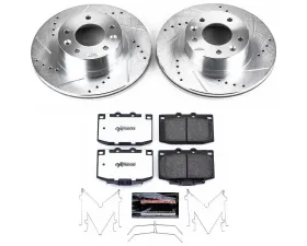 Power Stop Z26 Street Warrior Brake Kit Front Mazda RX-7 1993-1995