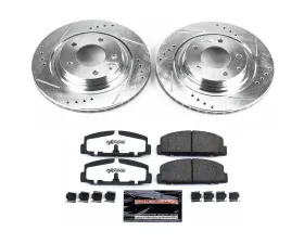 Power Stop Z26 Street Warrior Brake Kit Rear Mazda RX-7 1993-1995
