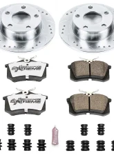 Power Stop Z26 Street Warrior Brake Kit Rear Audi A6 Quattro 1999-2004                                     - K4845-26 - Image 2
