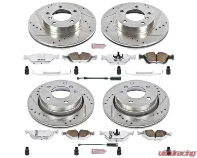 Power Stop Z26 Street Warrior Brake Kit Front & Rear BMW