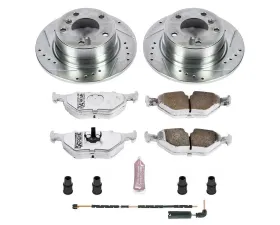 Power Stop Z26 Street Warrior Brake Kit Rear BMW Z4 2003-2005