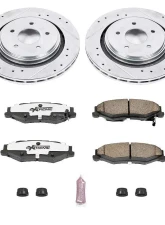 Power Stop Z26 Street Warrior Brake Kit Rear Cadillac XLR 2006-2009                                     - K5159-26 - Image 2