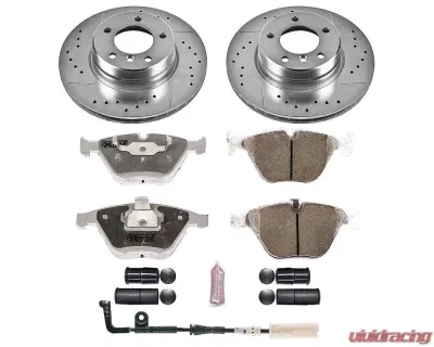 Power Stop Z26 Street Warrior Brake Kit Front BMW 525i 2006-2007 - K5280-26