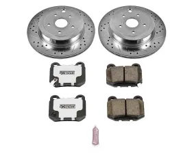 Power Stop Z26 Street Warrior Brake Kit Rear Subaru Impreza 2008-2014