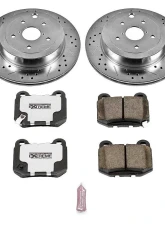 Power Stop Z26 Street Warrior Brake Kit Rear Subaru Impreza 2008-2014                                     - K5305-26 - Image 2