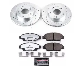 Power Stop Z26 Street Warrior Brake Kit Front Honda CR-Z 2011-2015