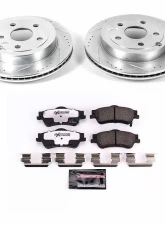 Power Stop Z26 Street Warrior Brake Kit Rear Pontiac G8 2008-2009                                     - K5525-26 - Image 2