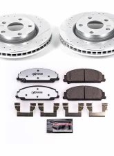 Power Stop Z26 Street Warrior Brake Kit Front Pontiac G8 2008-2009                                     - K5526-26 - Image 2