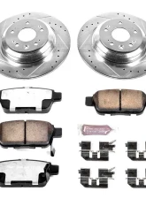 Power Stop Z36 Truck & Tow Brake Kit Rear Acura TL 2009-2014                                     - K5854-36 - Image 2