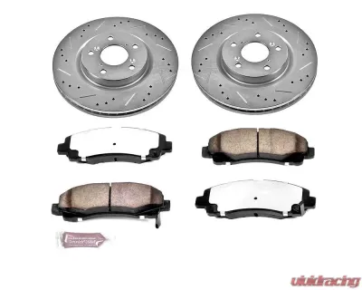 Power Stop Z36 Truck & Tow Brake Kit Front Acura TL 2009-2014 - K5855-36