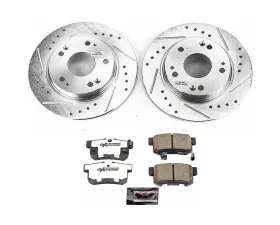 Power Stop Z26 Street Warrior Brake Kit Rear Honda CR-Z 2011-2015