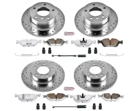 Power Stop Z26 Street Warrior Brake Kit Front & Rear BMW 318ti 1995-1999