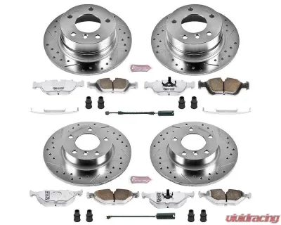 Power Stop Z26 Street Warrior Brake Kit Front & Rear BMW 318ti 1995-1999 - K591-26