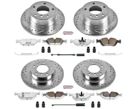Power Stop Z26 Street Warrior Brake Kit Front & Rear BMW Z3 1996-1998