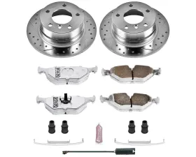 Power Stop Z26 Street Warrior Brake Kit Rear BMW 318ti 1995-1999