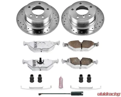 Power Stop Z26 Street Warrior Brake Kit Rear BMW 318ti 1995-1999 - K593-26