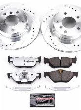 Power Stop Z26 Street Warrior Brake Kit Rear BMW 328i 2011-2013                                     - K5981-26 - Image 2