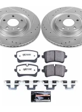 Power Stop Z26 Street Warrior Brake Kit Rear Audi A6 2014-2018                                     - K6139-26 - Image 2